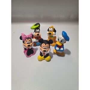 Disney Parks Mickey Mouse and Friends‎ Squeeze Bath Toy set Minnie Donald Pluto